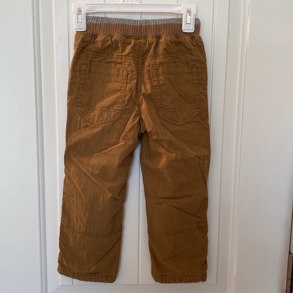 Boys babyGAP lined khakis with functional drawstring (4years) - Picture 2 of 3